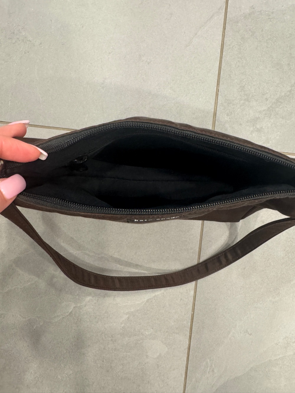 kate spade Brown Nylon Shoulder mini shoulder Bag - Picture 5 of 8